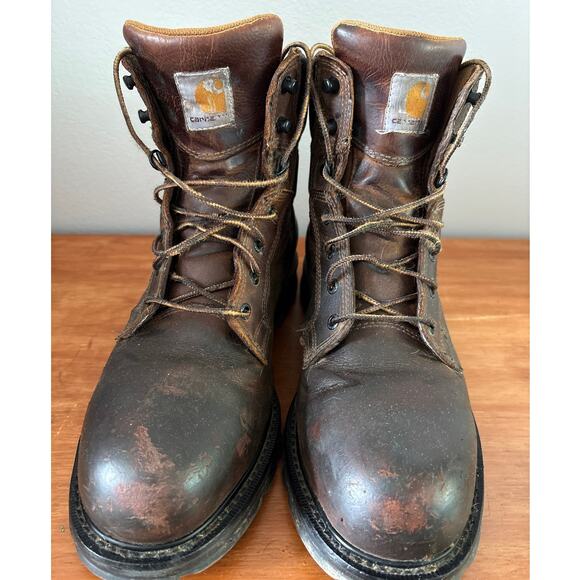 Carhartt Mens CMW6220 Safety Toe Work Boot, Size 12 Bison Brown Slip Resistant main image 7